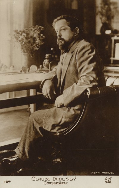 Claude Debussy, Franse componist (1862-1918) door Henri Manuel