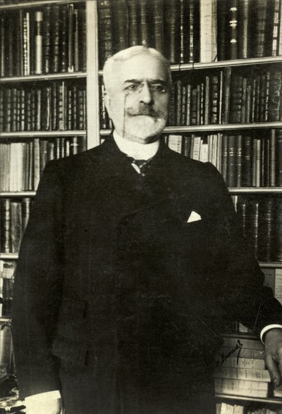 Portret van Edouard Robin (foto) door Henri Manuel