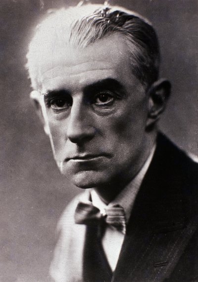 Portret van Maurice Ravel door Henri Manuel