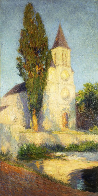 Kerk van Labastide du Vert door Henri Martin
