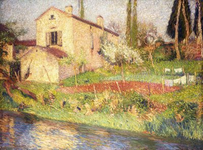 Maison de Marie-Louise door Henri Martin