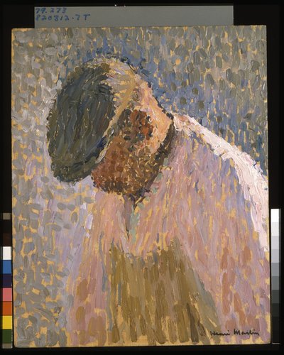 Studie voor greppeldiggers, Place de la Concorde door Henri Martin
