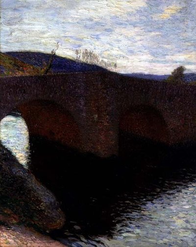 De brug door Henri Martin