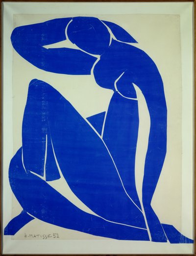 Blauw naakt II door Henri Matisse