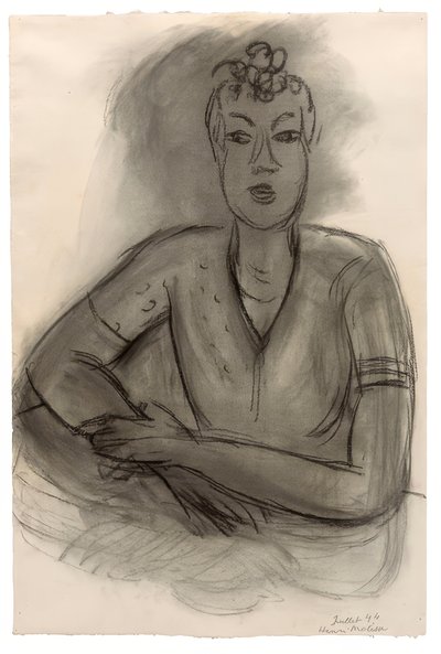 Buste van een vrouw door Henri Matisse