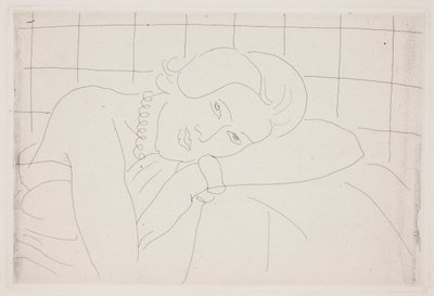 Vrouw met halsketting door Henri Matisse