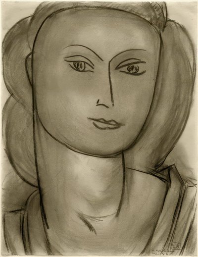 Mevrouw L.B. (Lucienne Bernard) door Henri Matisse