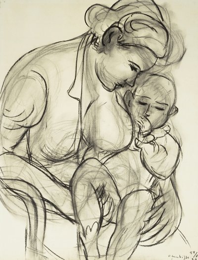 Moederschap; Maternite door Henri Matisse