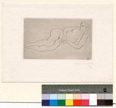 Naakt liggend door Henri Matisse