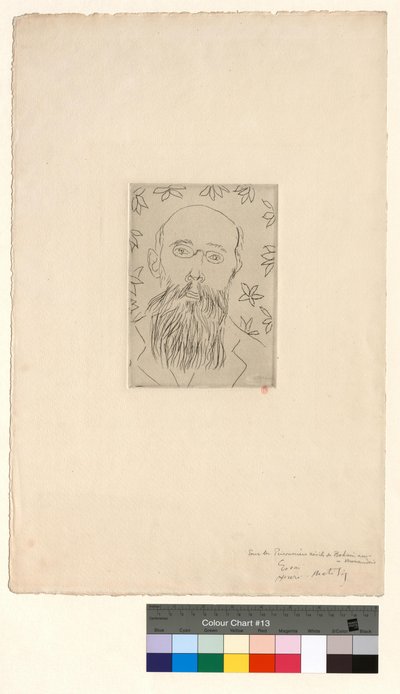 Portret van Bourgeat, lijkend op Vassaux door Henri Matisse