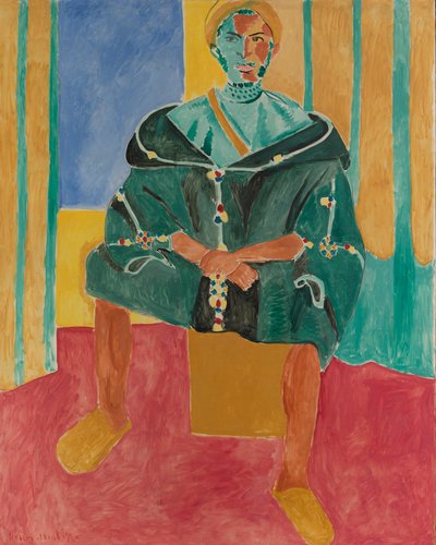 Zittende Riffiaan (Le Rifain assis) door Henri Matisse