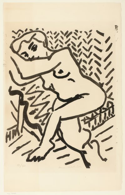 Klein licht houtsnede door Henri Matisse