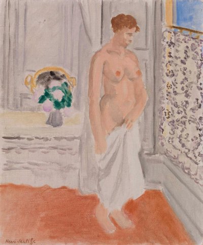 Naakt bij raam door Henri Matisse