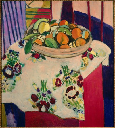 Stilleven met sinaasappels 1912 (olieverf op doek) door Henri Matisse