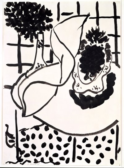 Stilleven met ananas door Henri Matisse
