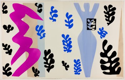 De messenwerper, van Jazz door Henri Matisse