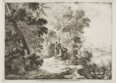 Het villen van Marsyas door Henri Mauperche