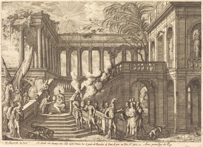 De Aanbidding der Koningen door Henri Mauperche