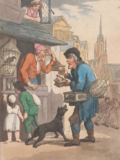 Kreten van Londen: Nr.1: Koop een val, een rattenval, 1 januari 1799 door Henri Merke