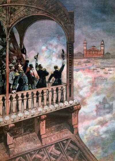 Vieringen in Parijs ter ere van de Frans-Russische Dubbele Alliantie, 1893 door Henri Meyer