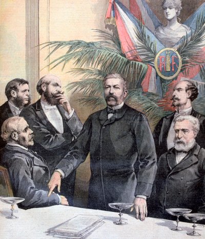 Ernest Constans en de Franse Republiek, Toulouse, 1893 door Henri Meyer