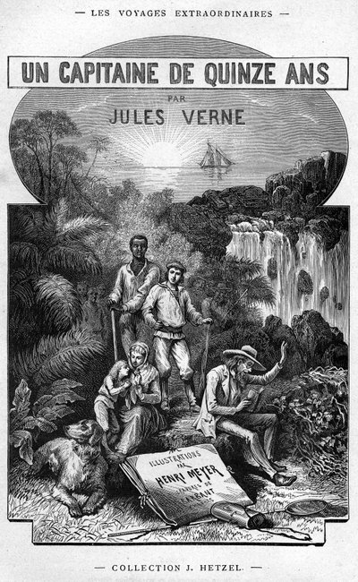 Frontispice uit Jules Verne