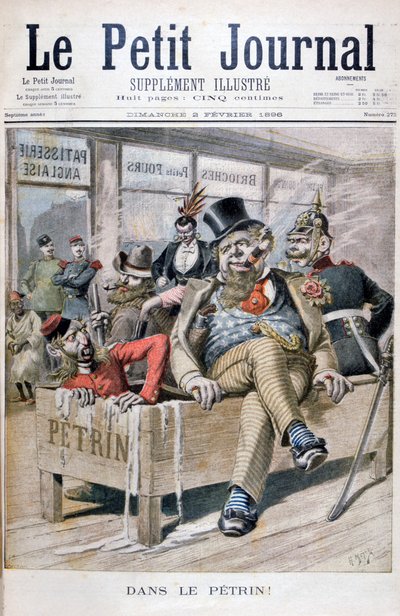In de War!, 1896 door Henri Meyer
