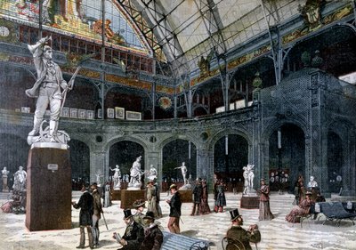 Het nieuwe beeldhouwpaviljoen in het Palais de l