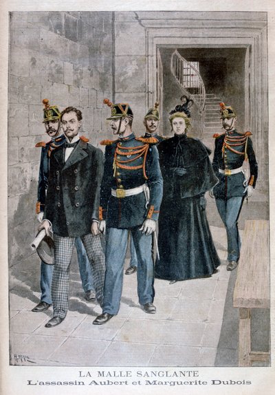 De moordenaars Albert en Marguerite Dubois, 1896 door Henri Meyer