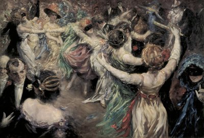 Bal bij La Monnaie door Henri Moreau