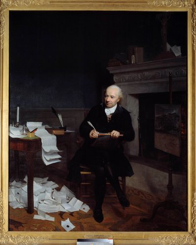 Portret van Jean Francois de la Marche (1729-1805), bisschop van Leon door Henri Pierre Danloux