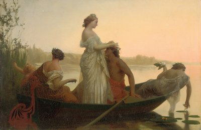 Een idylle van het huwelijk door Henri Pierre Picou