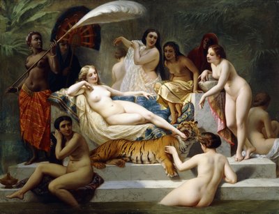 Odalisque, 1858 door Henri Pierre Picou