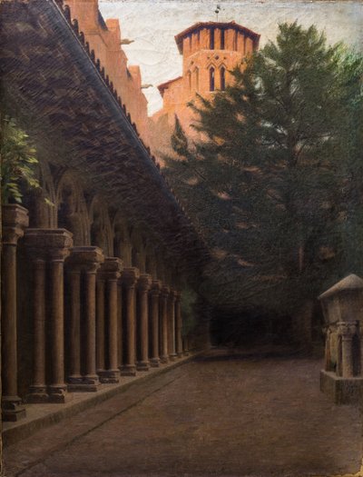 Klooster van de Augustijnen in Toulouse door Henri Rachou