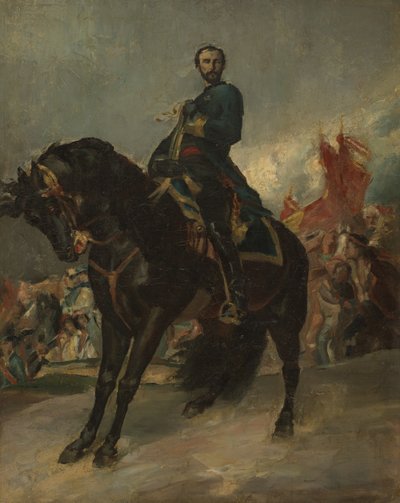Generaal Juan Prim (1814-1870) door Henri Regnault