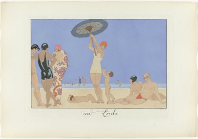 au Lido door Henri Reidel