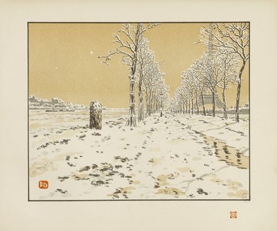 Van het Zwaneneiland [De zesendertig gezichten op de Eiffeltoren] door Henri Rivière