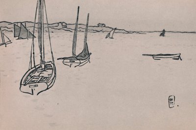 Bretons landschap, ca. 1900, 1946 door Henri Rivière