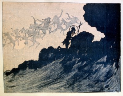 De verzoekingen van de heilige Antonius door Henri Rivière