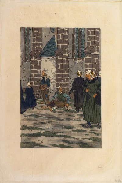 De Vergeving van Sainte-Anne-la-Palud door Henri Rivière