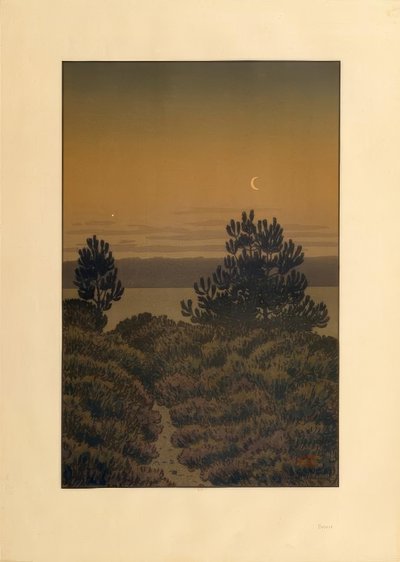 De eerste ster in Landiris door Henri Rivière