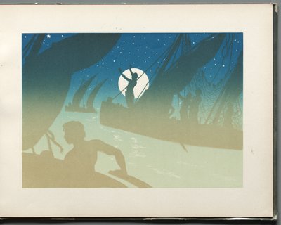 De voortgang van de sterren: Les Pêcheurs (Suite) door Henri Rivière