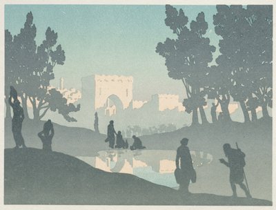 De Wandelende Jood: De Oude Stad door Henri Rivière