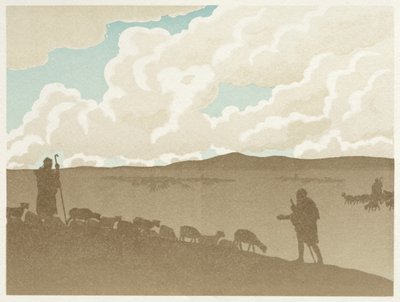 De Wandelende Jood: De Vlakte door Henri Rivière