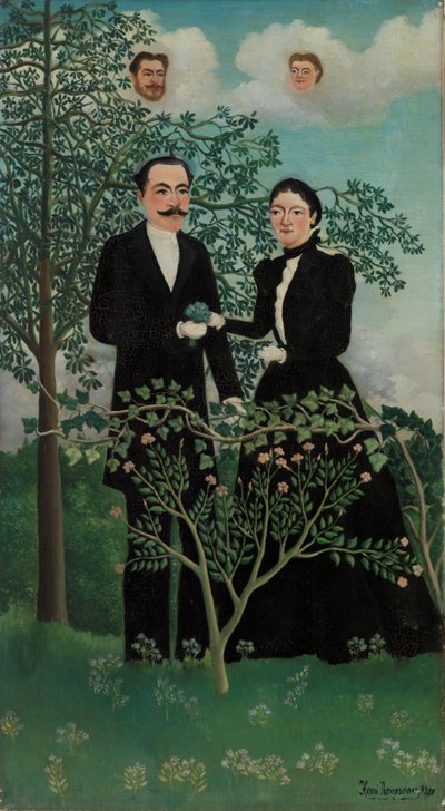 Het Verleden en het Heden, of Filosofische Gedachte door Henri Rousseau