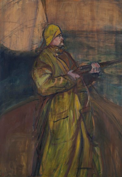 Maurice Joyant 1864-1930, 1900 door Henri Toulouse Lautrec de