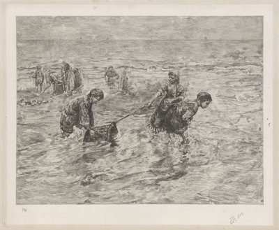 Kinderen langs de zee door Henri Wouters