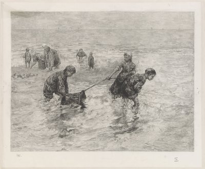 Kinderen langs de zee door Henri Wouters