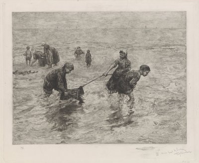 Kinderen langs de zee door Henri Wouters