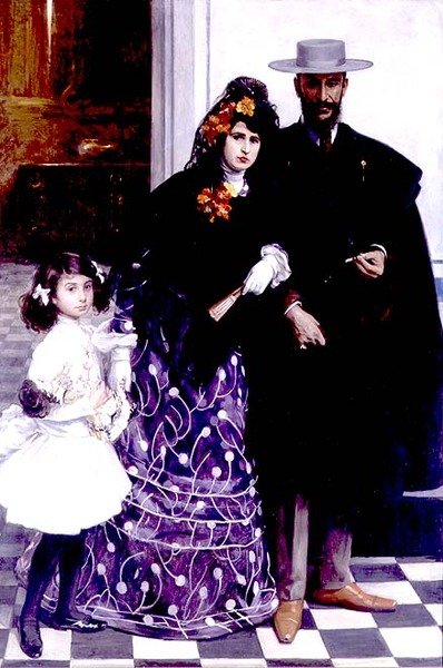 Spaanse Familie door Henri Zo